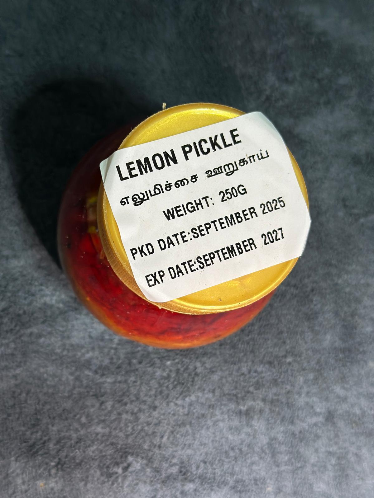 LEMON PICKLE