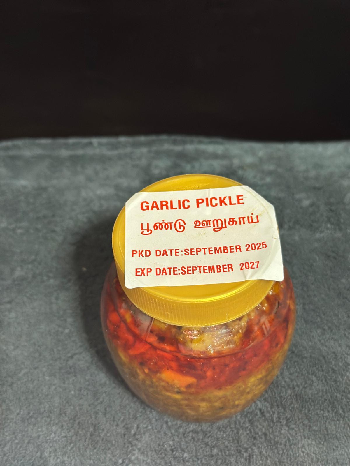 GARLIC PICKLE